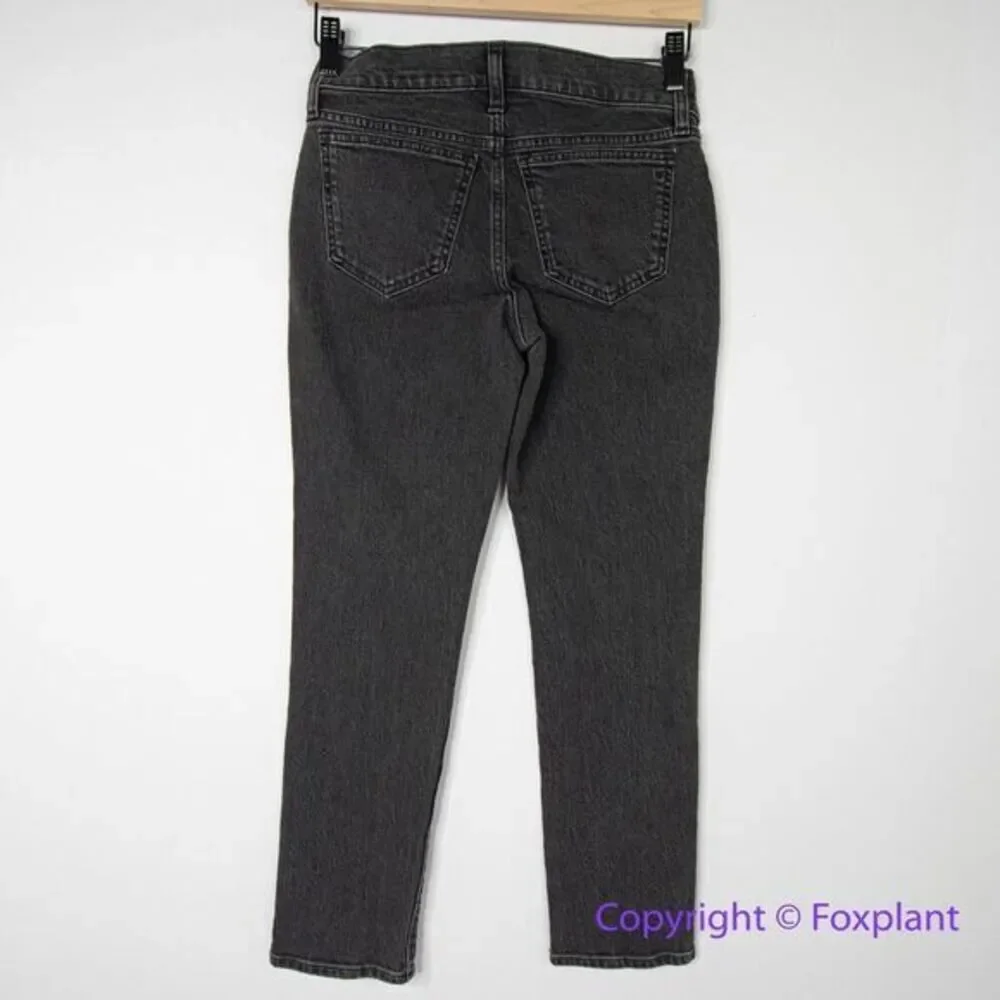 NEW Madewell‎ Maternity Side-Panel Perfect Vintage Jeans in Lunar Wash, 24 - Picture 9 of 15